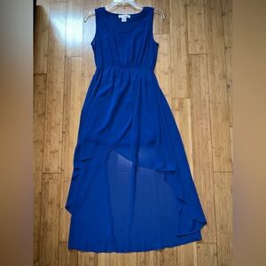 Sans Souci Cobalt Blue High Low Dress